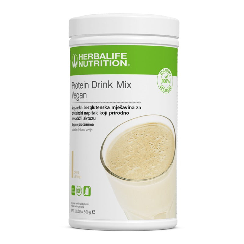 Protein Drink Mix Vegan, 560 g vanilija