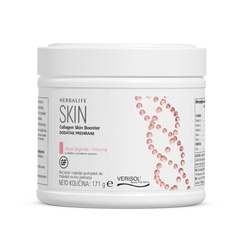 Collagen Skin Booster, okus jagode i limuna, 171 g