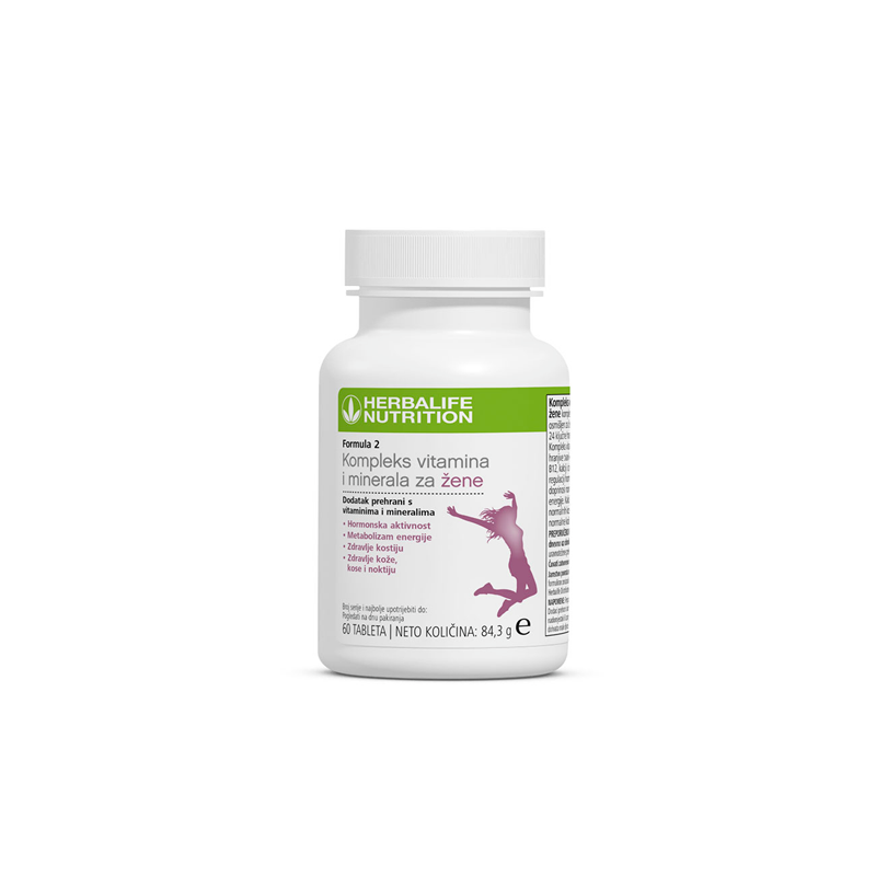 Formula 2 -  Kompleks vitamina i minerala za žene 60 tableta