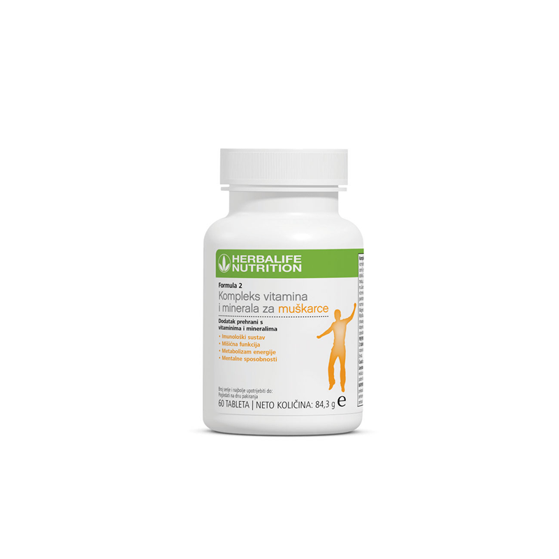 Formula 2 - Kompleks vitamina i minerala za muškarce 60 tableta